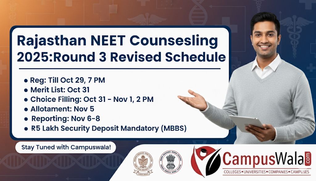 Rajasthan NEET UG Counselling 2025