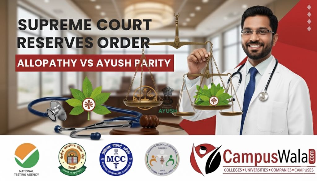 Supreme Court Reserves Order on Parity Between Allopathic and AYUSH Practitioners
